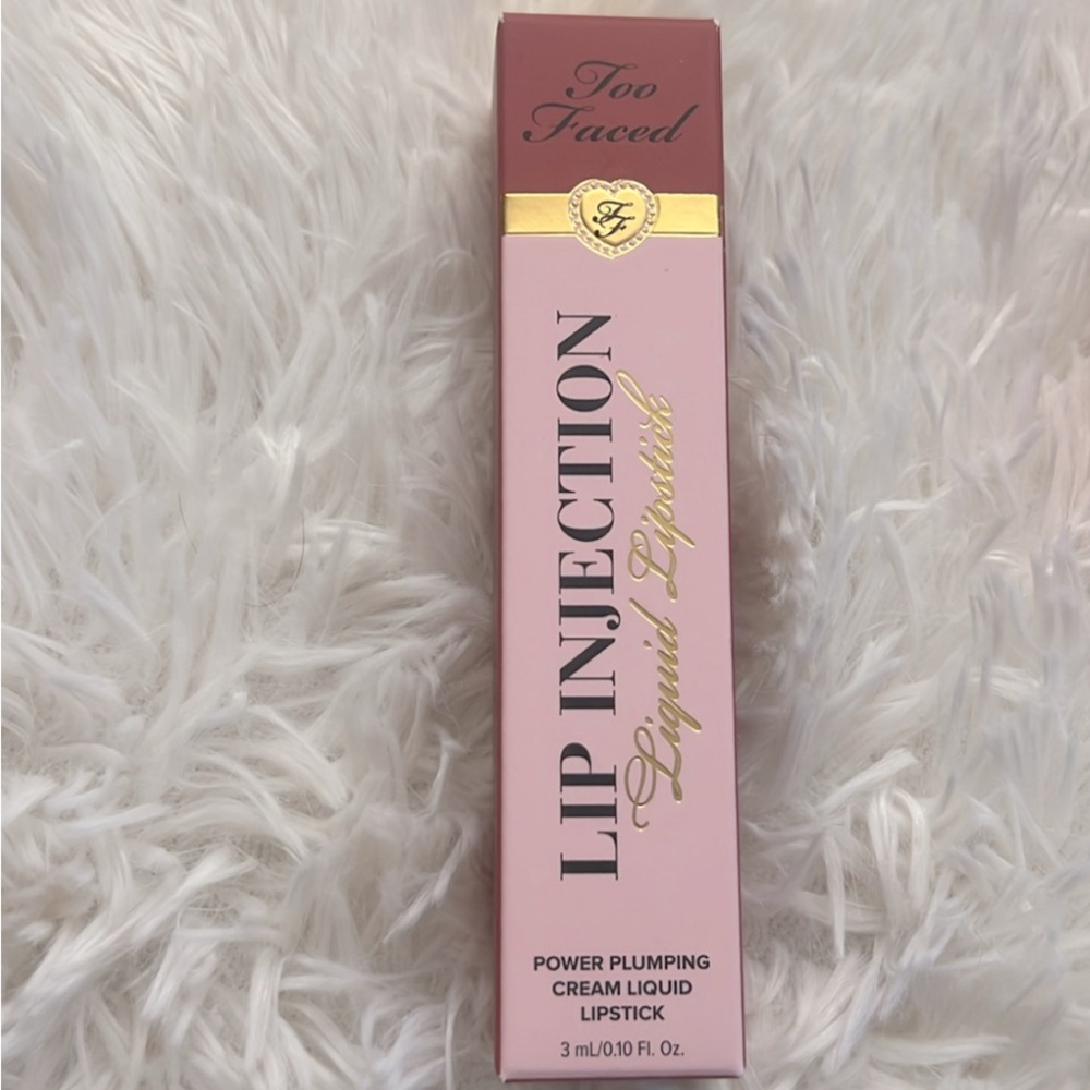 Too Faced Lip Injection Power Plumping Cream Liquid Lipstick/Plump You Up NIB - Picture 2 of 8